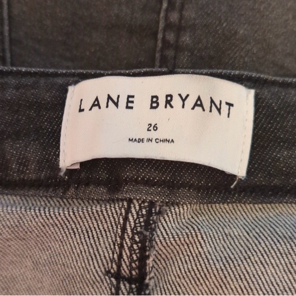 Lane Bryant Gray Denim Skirt - Picture 4 of 9